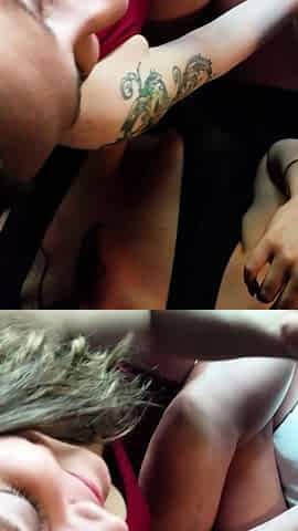 Tit fucked busty brunette blowjob slut sexy pov action