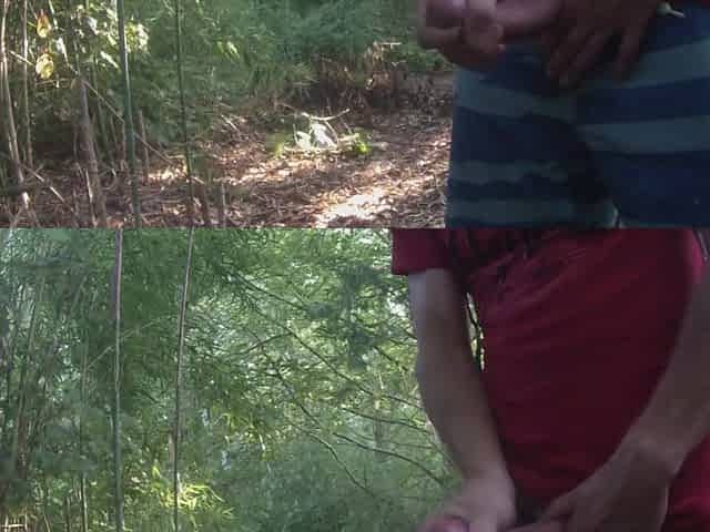 Creaming a Load in Nature..So Lusty!