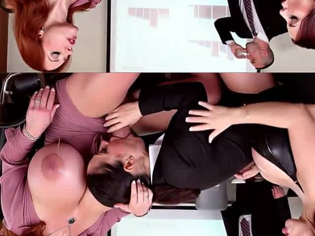 Massive Breast Booty Transgender Has Her Knob Sucked On, AI Generated