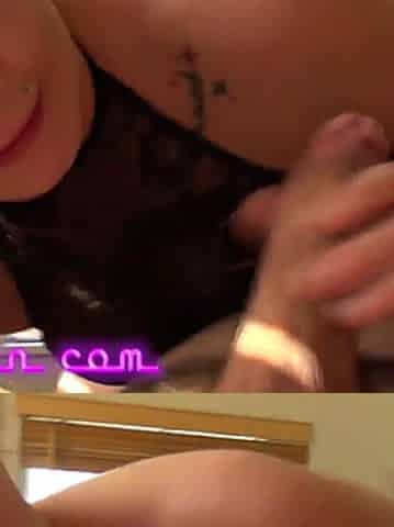 Ass-play and a Good Fuck with Big-breasted Blonde MILF