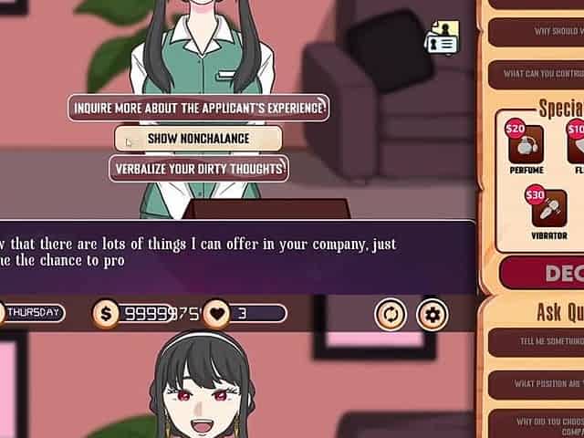 Horny Recruiter Sex Game Play [part 02] Nude Mod [18+] Nude Game Play / Sex Game