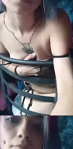 Cat Angel Teases With Ass Plug Tail