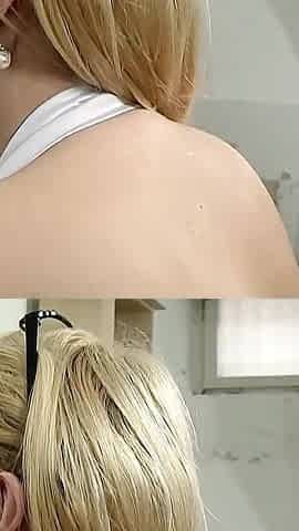 Blonde Big Titted Secretary Angel with Hairy Pussy Fucked by Boss