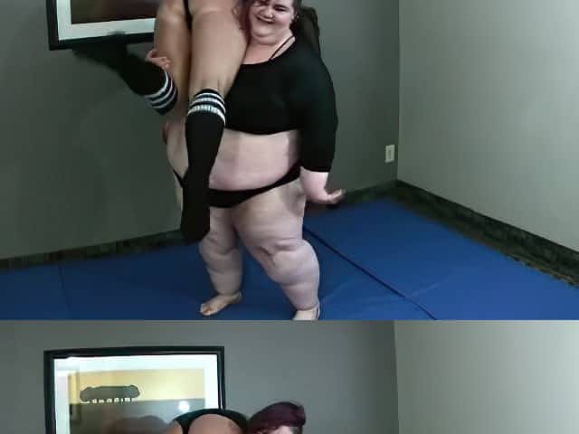 Amazon thinks she can lift ssbbw