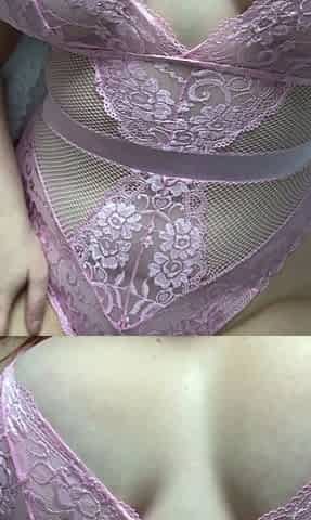 Amateur striptease and Solo masturbation