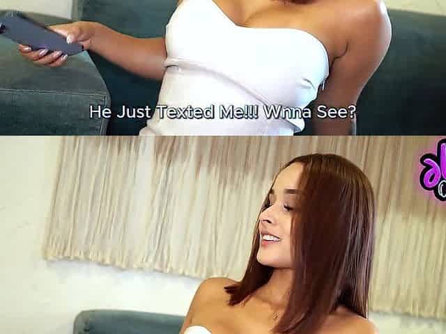 SCREWING A FAN AND LETTING HIM SHOWER ME WITH CUM! Abella Olsen