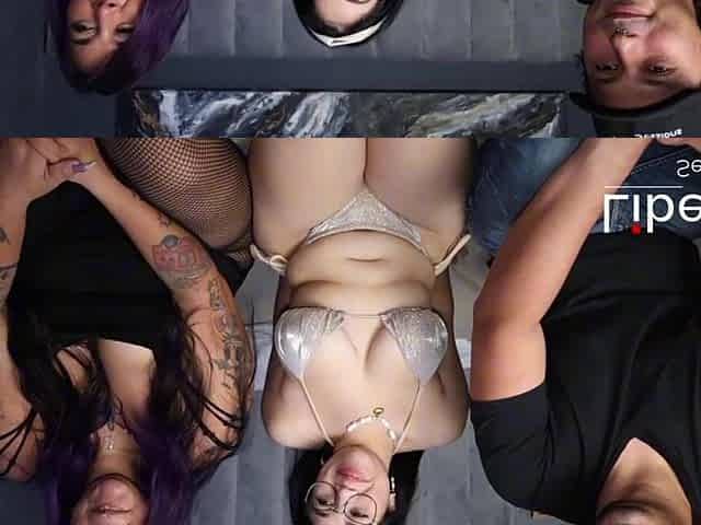 Wife screwed by 3 ebony males in front of her spouse