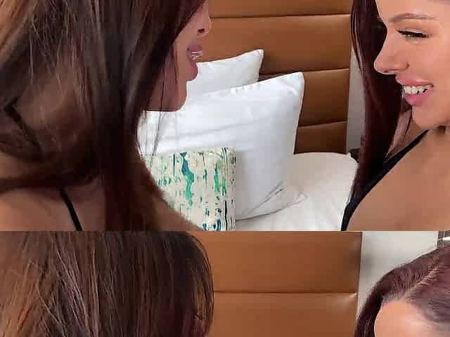 Lipstick Lesbos have Carnal Sex and Hawt Lesbo Orgasms