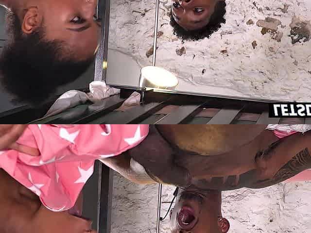 Giant Breasts Black Lalin girl Gets Her Twat Screwed By BBC Panty Sniffer - SLUTTY HOSTEL