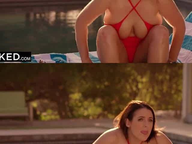 BLACKED Angela White enourmous natural boobs are flawless for bbc