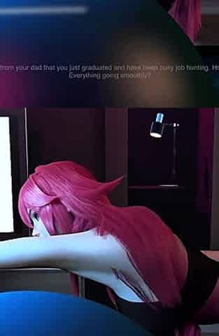 Student Cyber Goddess with Forbidden Curves - 3D Animation Hentai