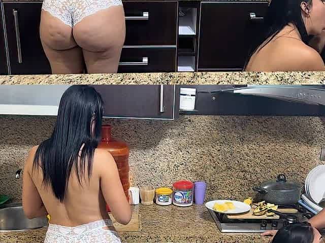 My mother I'd like to fuck and my Aged are the same and they one as well as the other like to cook in Bikinis