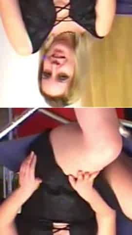 Italian Girl Masturbates at Porn Casting