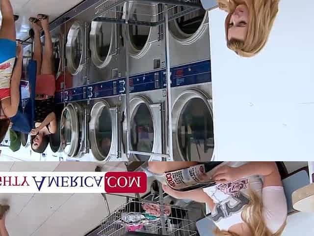 Four Honeys in the Laundry with One Stud is a Party!