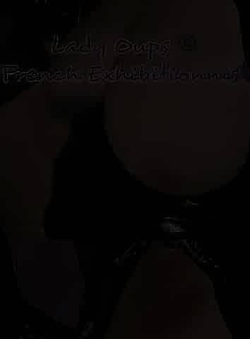Pliant Wench in Latex with Hood and Gag in Car Exhibited