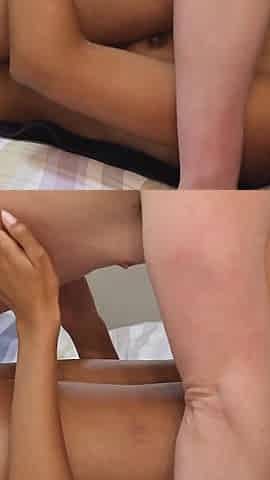 Athletic Curvy Latina Girlfriend POV Blowjob, Hard Cowgirl Ride & Passionate Missionary Finish on Belly