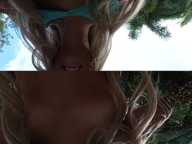 eighteen Year Old Wench Gets CREAMPIED at Her Parents Pool!