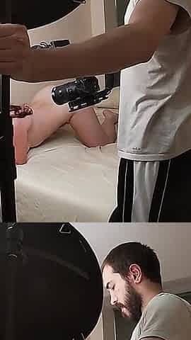 Slutty Stepdaughter Caught Taking Nudes Bts