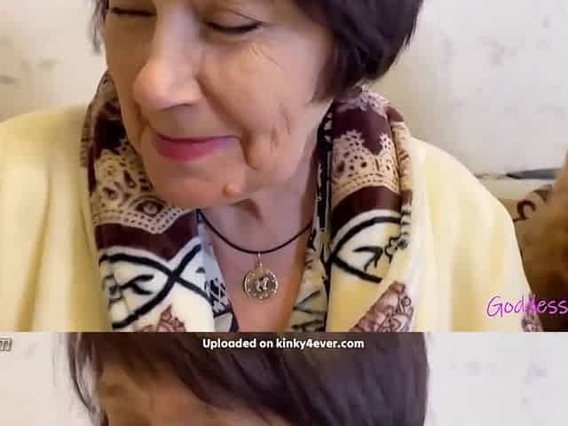 Goddess Valeria Visiting Grandma Full