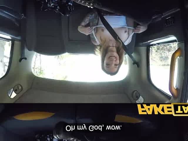 Fake Taxi Little Kylie was fucked thru her tights and cummed in her ass