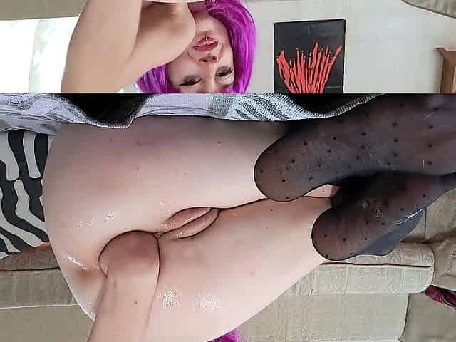 Fisting squirting prolapse