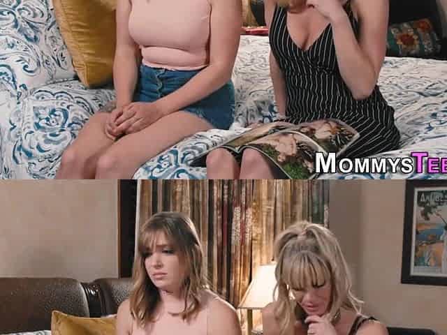Blonde Stepmom Fingering Teens 18+ Pussy