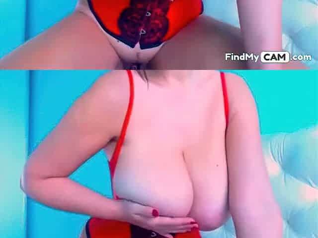 Big Natural Tits Webcam Show 2018-04-15