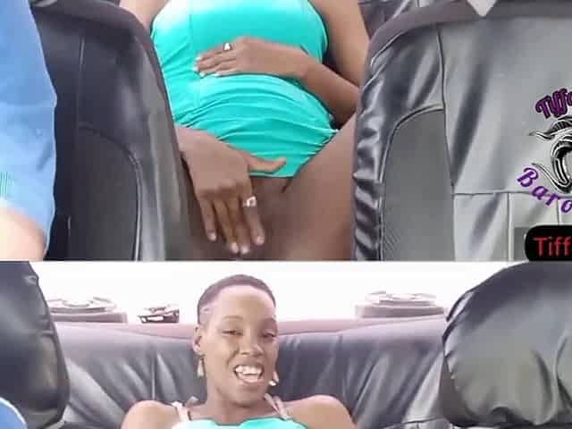 Preggo nympho Screws strangers in public