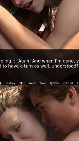Project Myriam #15 - Double penetration fucking hot milf by the pool - 3d game hentai