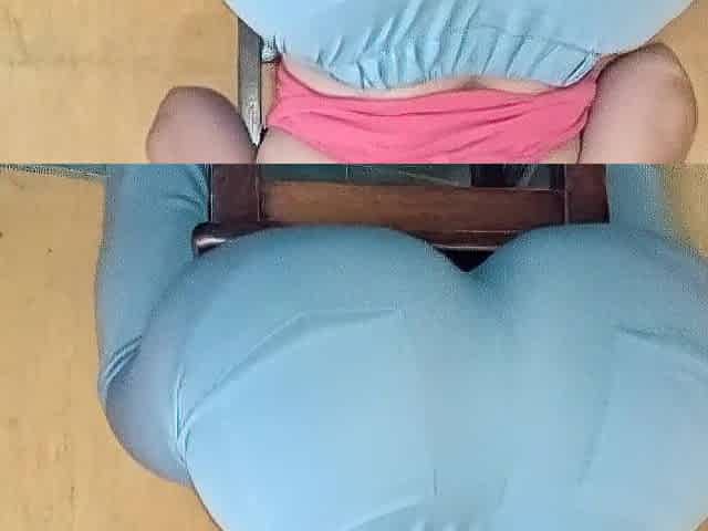 Large bootied woman with a large ass shaking it hot two