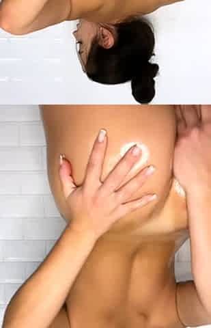 Big boobs milf masturbates with her dildo