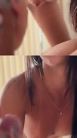 I Ask My Roommate to Record Me, He Gets Excited and Fucks Me, He Has a Huge Cock!