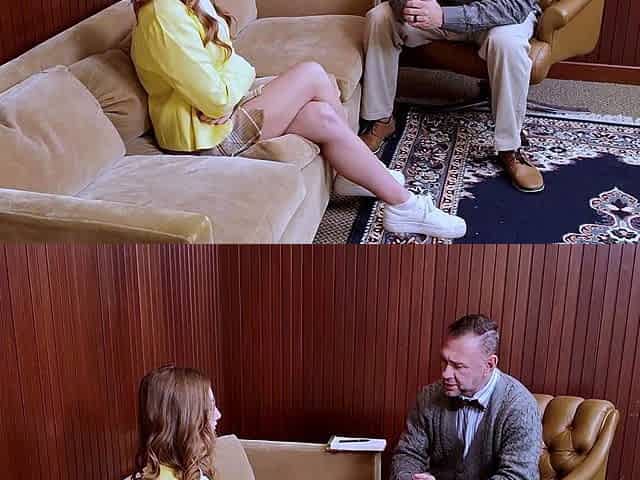 Kimmie Haze Roleplays as Dominant Boss in Therapy Session