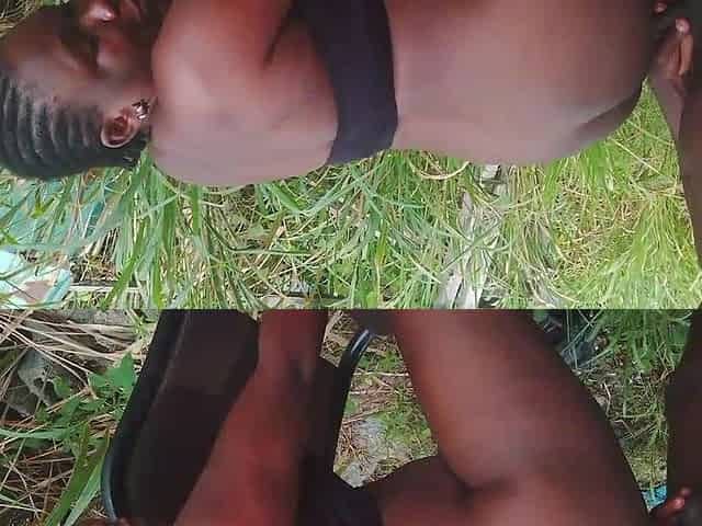 She Was on My Fan Harvesting Cassava Before I Come and Meet Her
