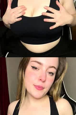 Big Boobed Blonde Masturbates With A Dildo In The Bathroom
