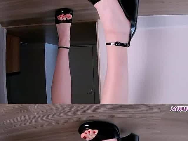 Amateur Pair Anal With Feet In Open Toe Heels Focus