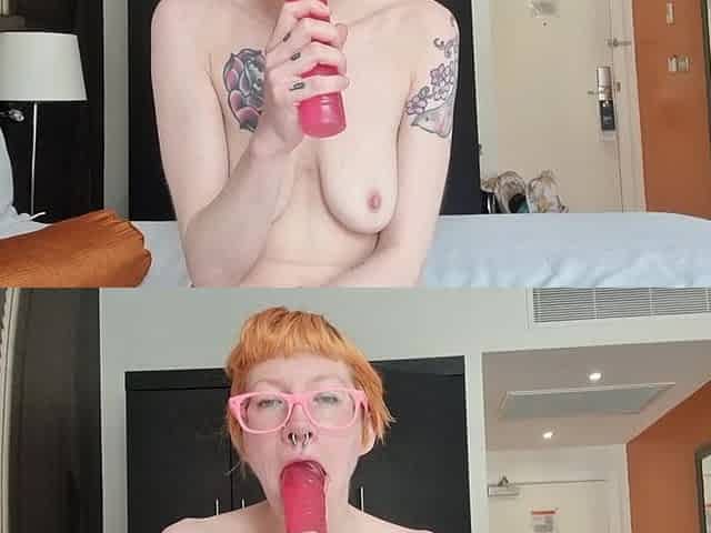 Deepthroating My Favourite Dildo