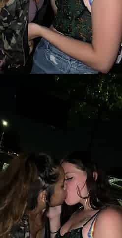 Amateur teen outdoor blowjob
