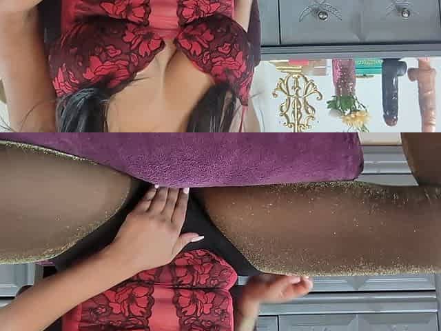 Wetting I'm My New Nylons Pantyhose