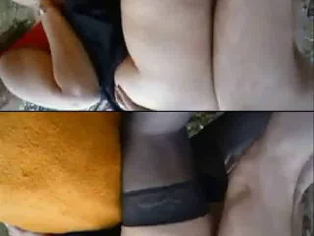 Deutsche MILF mit riesigem Hintern-Anal-Abenteuer im Freien