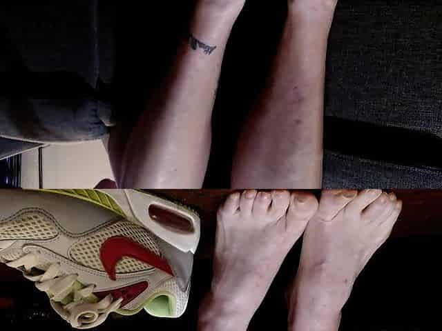 Heading Out Bawdy Pink Socks Nike Air Max Sneakers
