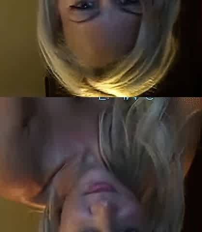 Blonde with Big Tits Plays with Sex Toy on Webcam