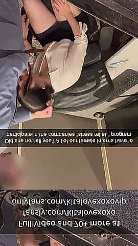 Oriental Girlfriend becomes Free Use Office Stress release bitch