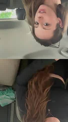 Going Thru A McDonald's Drive Thru During the time that Trying Not To CUM!