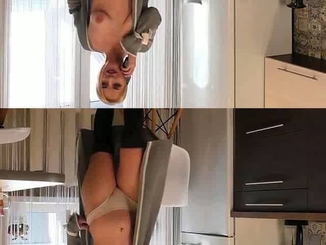 Cheating Girl's Solo Massage Session