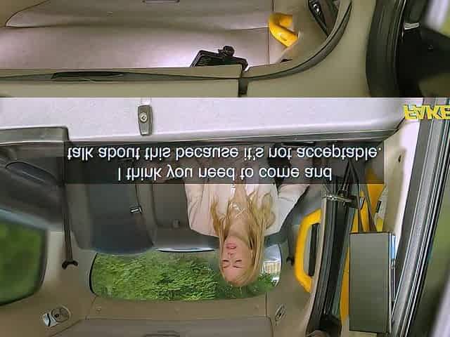 Boss Lady with Large Bazookas wanted my JOCK - Fake Taxi