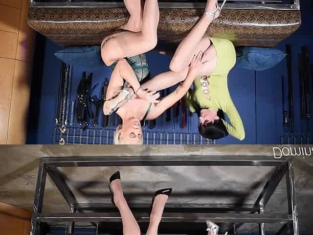 Stocking And Pantyhose Ft Dahlia Maroe - Tease And Orgasm Denial - Helena Locke