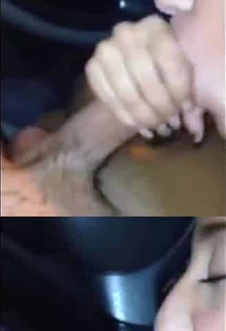 Italian teen blowjob in the car