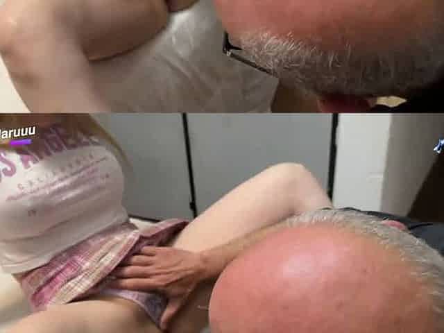 Dirty old grandpa pummels youthful guiltless Argentina for financial help - Divinamaruuu! Super hot, gonzo porn!