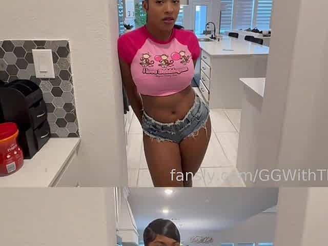 Spicy black bimbo mind-blowing sex scene